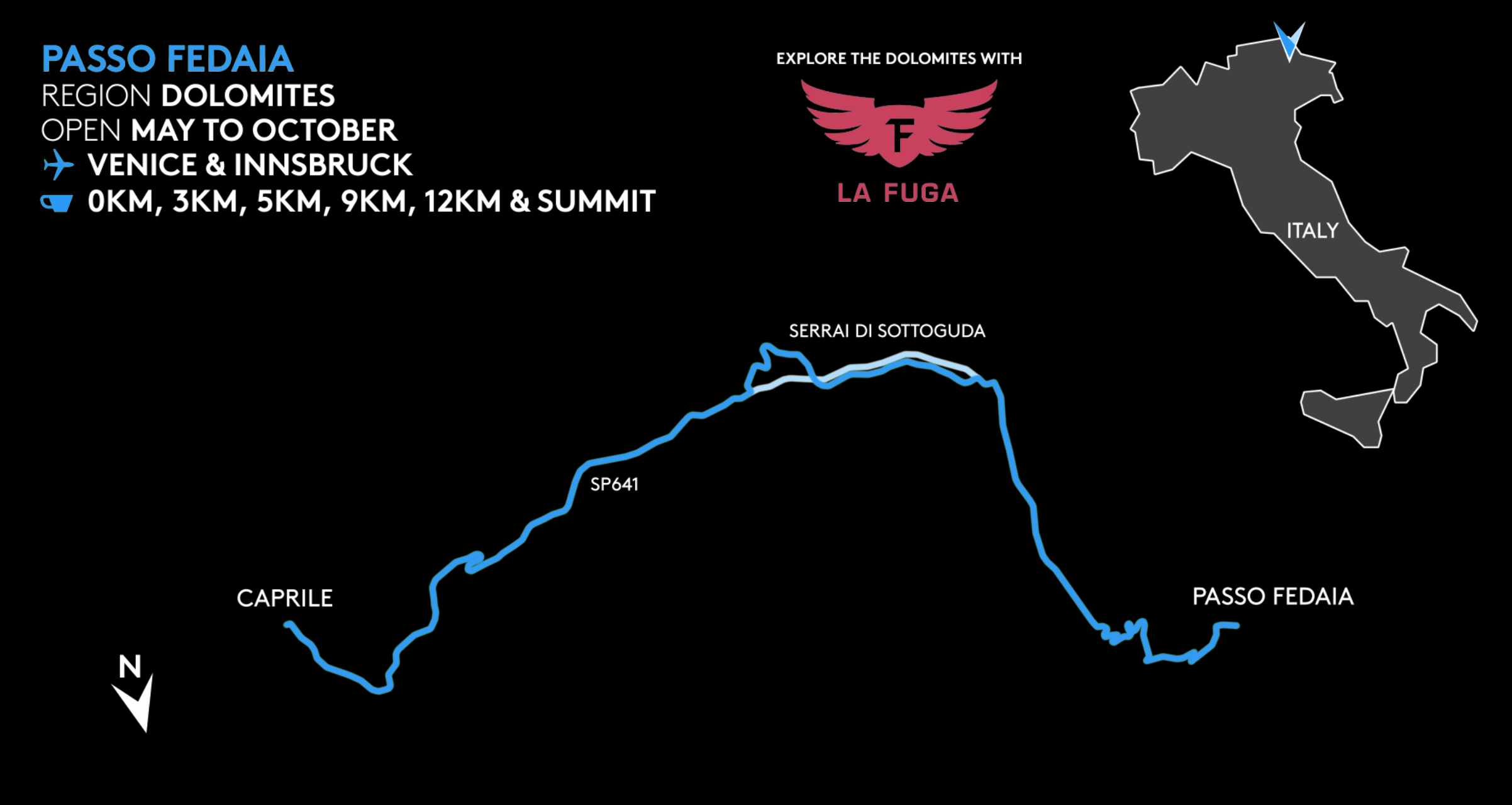 Passo_Fedaia_Marmolada_Cycling_Map_Dolomites_Serrai_di_Sottoguda_Caprile