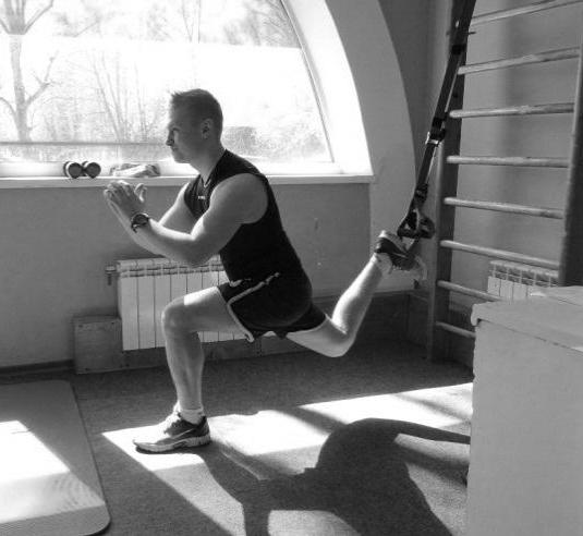 Комплекс упражнений для лыжников с использованием подвесных петель TRX
